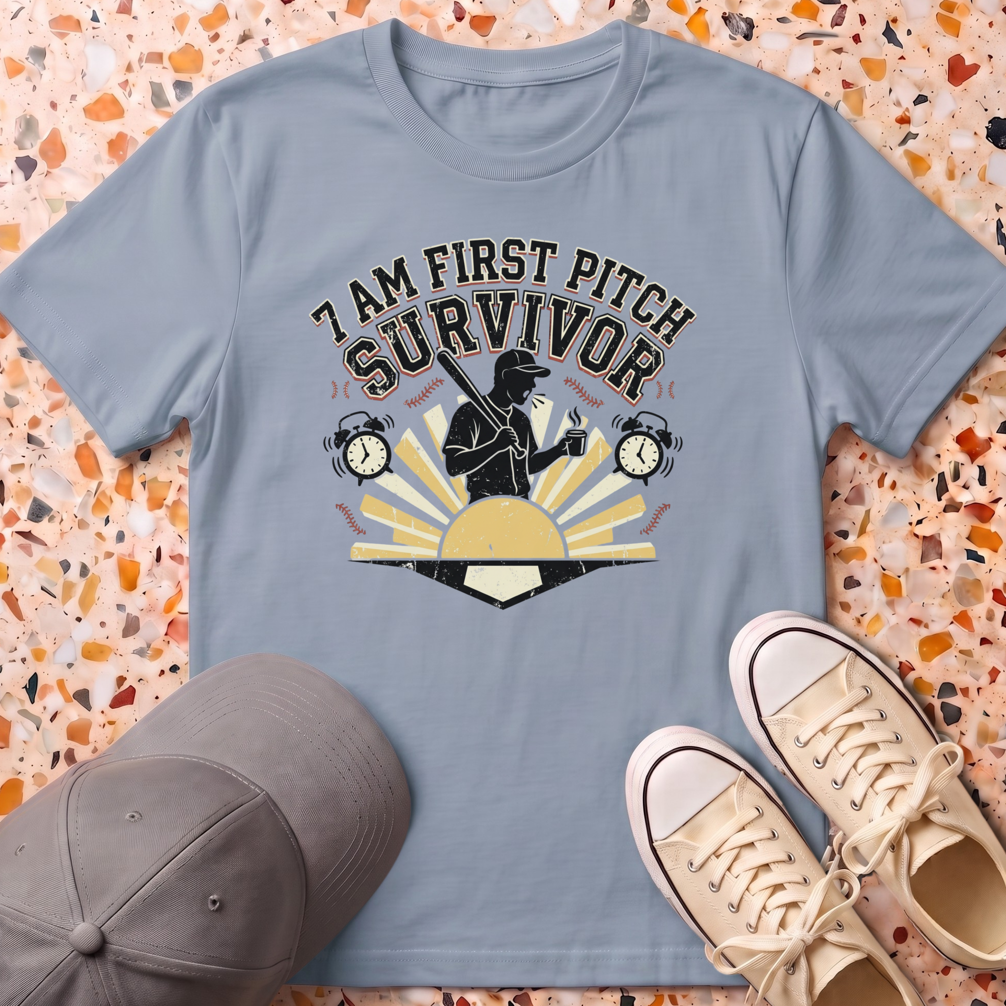 7 AM First Pitch Survivor T-Shirt