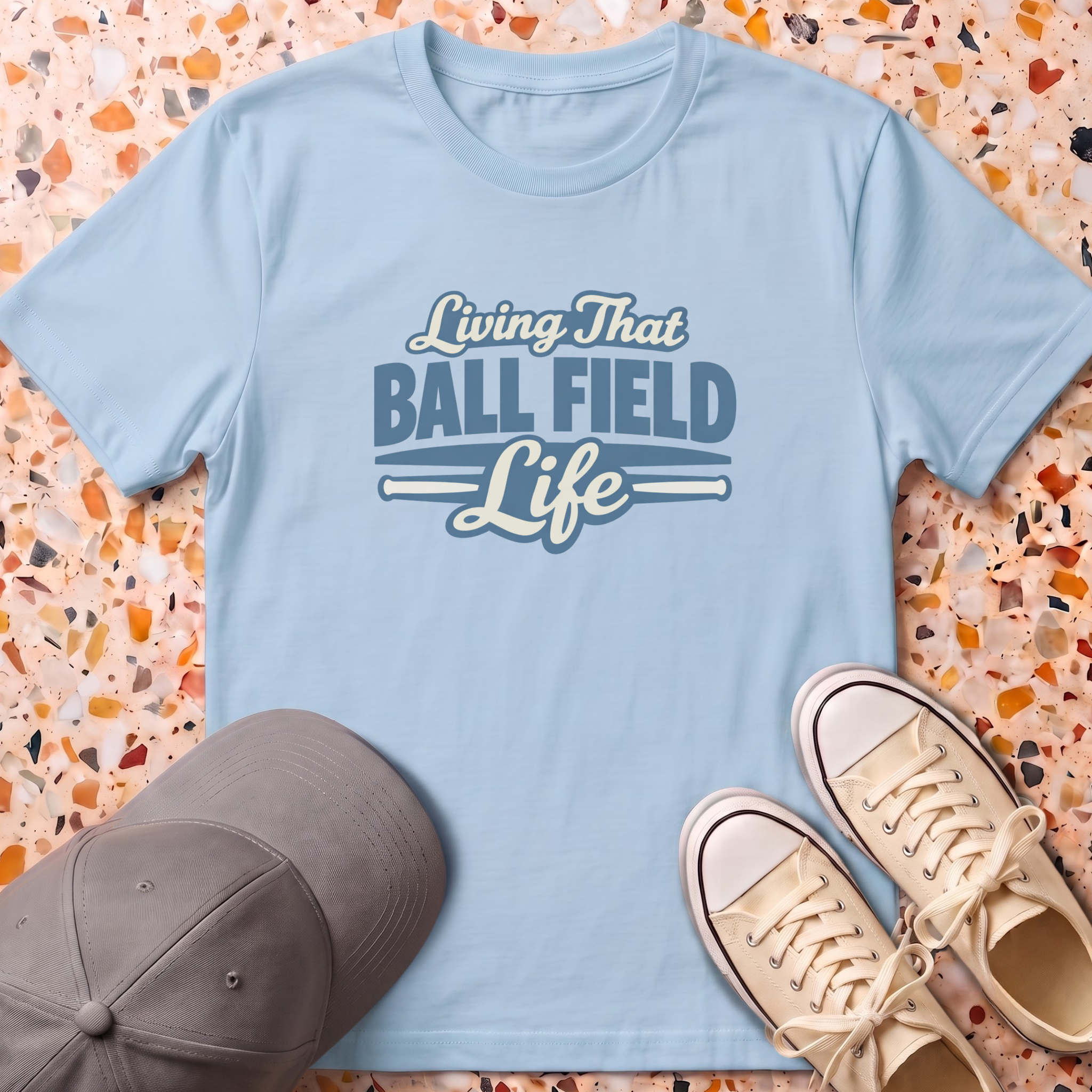 Living That Ball Field Life T-Shirt