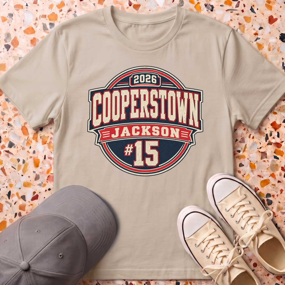 Custom Vintage Jersey T-Shirt
