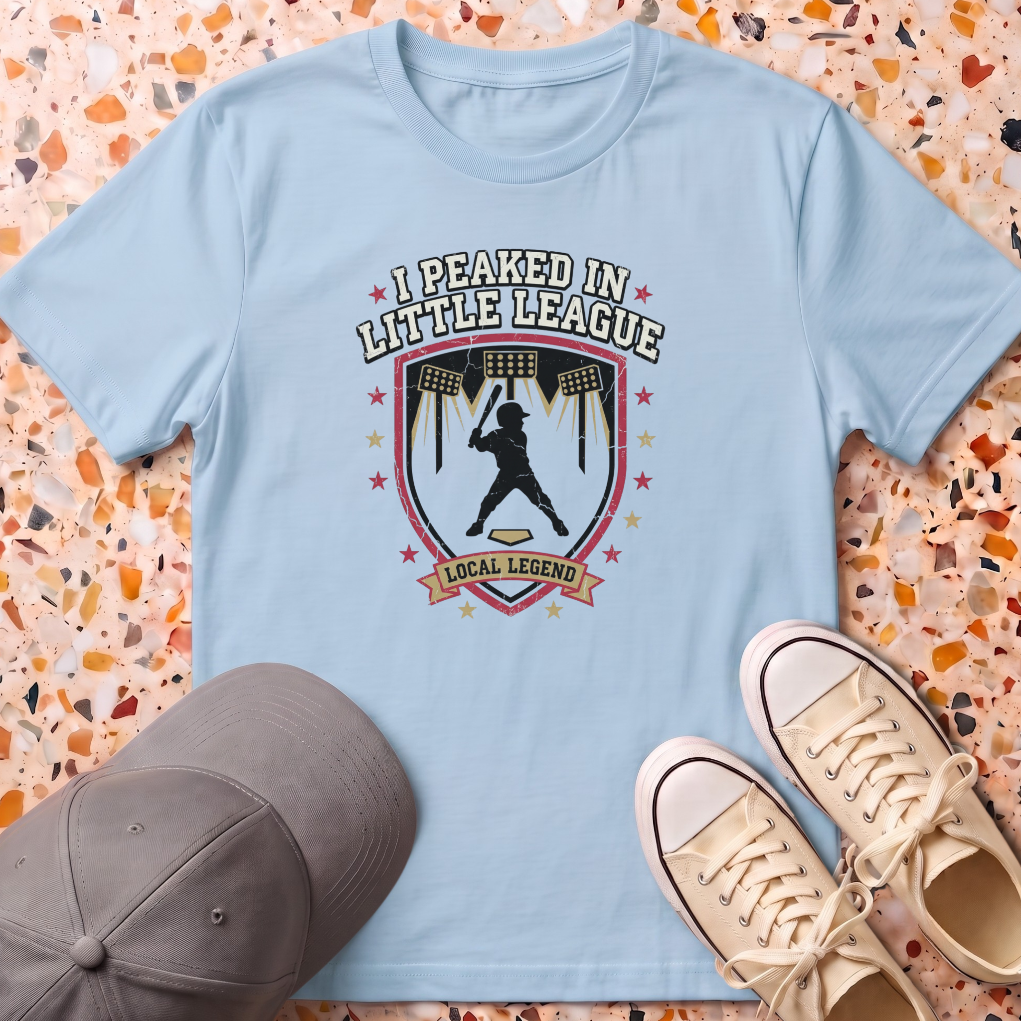 I Peaked In Little League T-Shirt