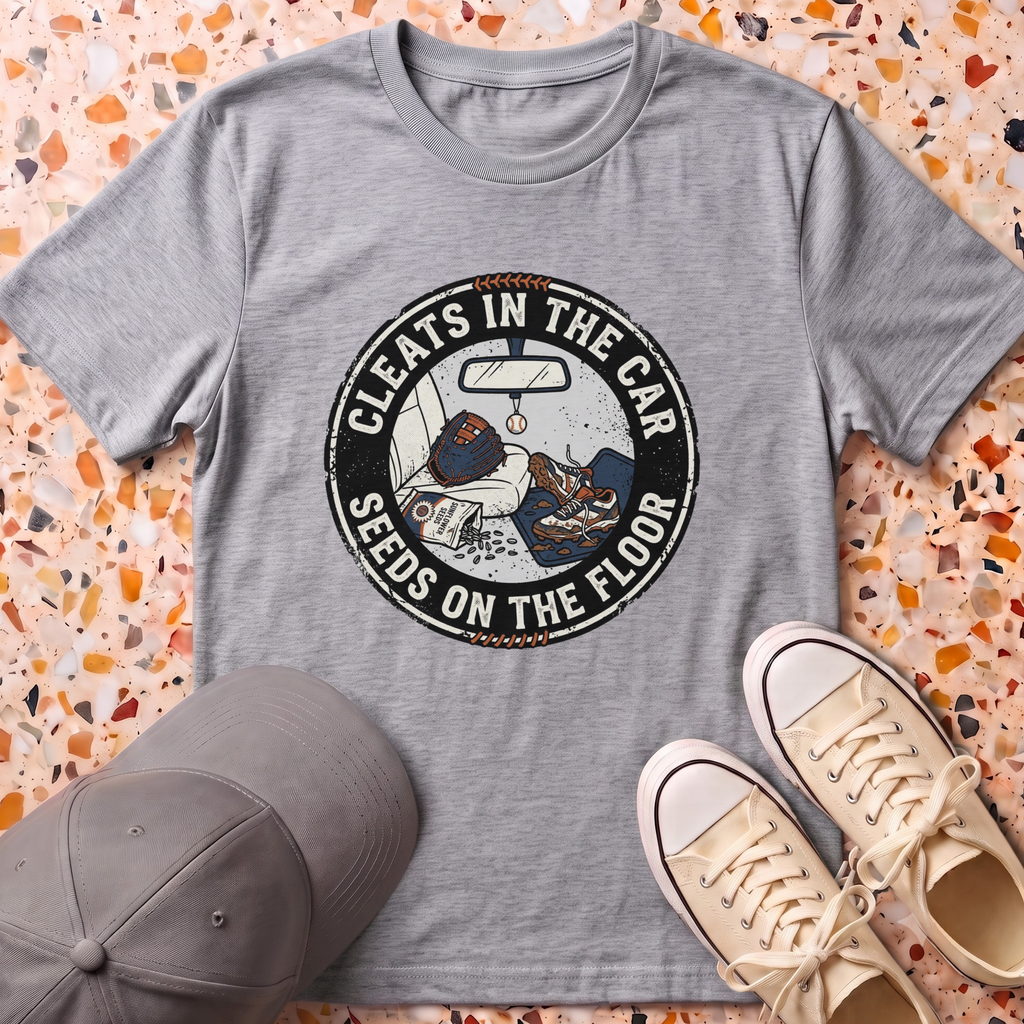 Cleats In The Car T-Shirt