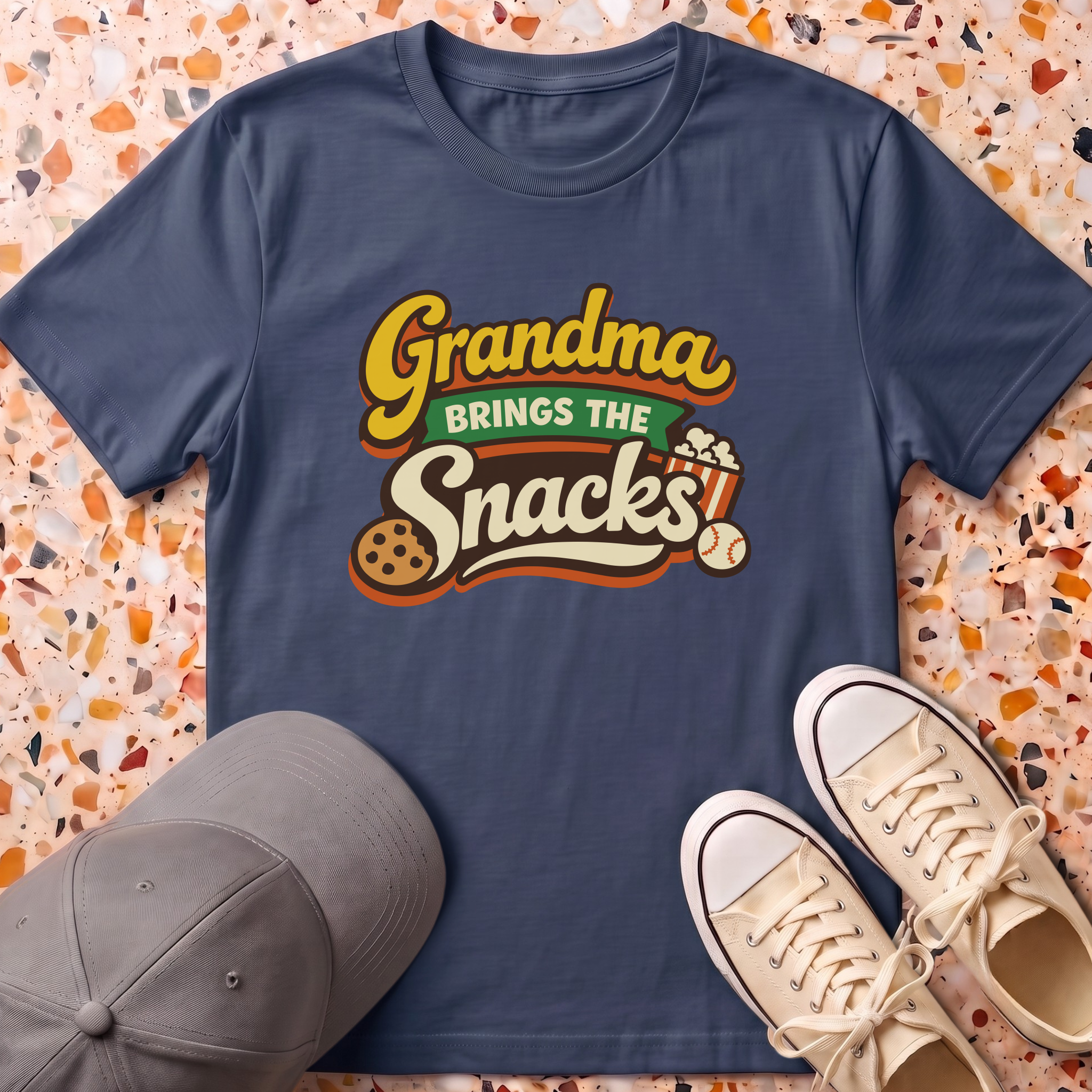 Grandma Brings The Snacks T-Shirt