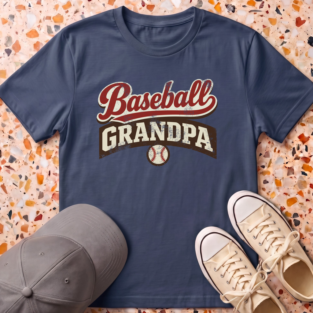 Baseball Grandpa T-Shirt