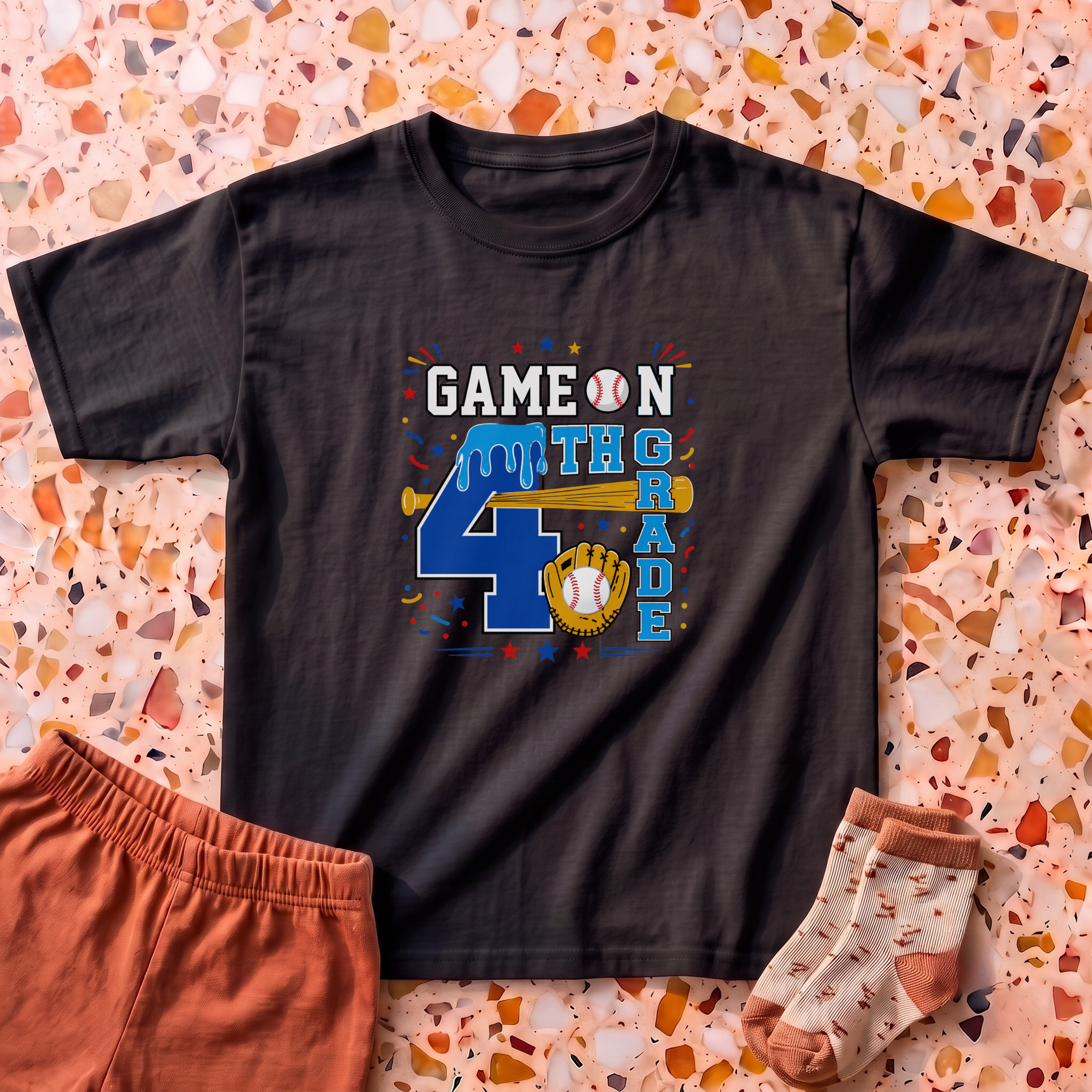 Game On 4th Grade T-Shirt