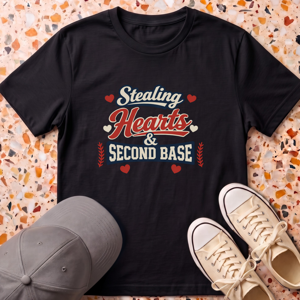 Stealing Hearts & Second Base T-Shirt