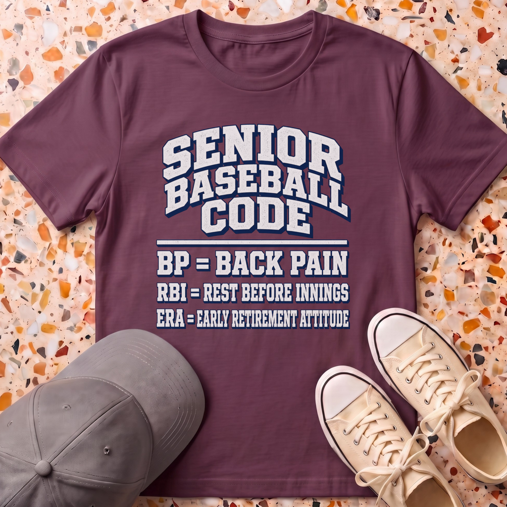 Senior Baseball code T-Shirt
