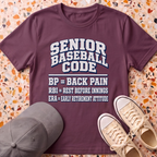Senior Baseball code T-Shirt