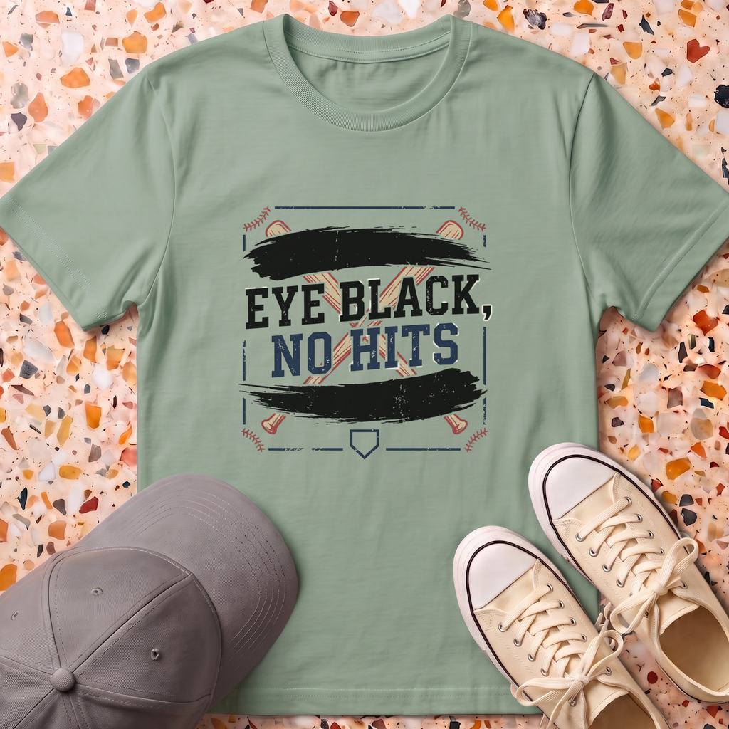 Eye Black, No Hits T-Shirt