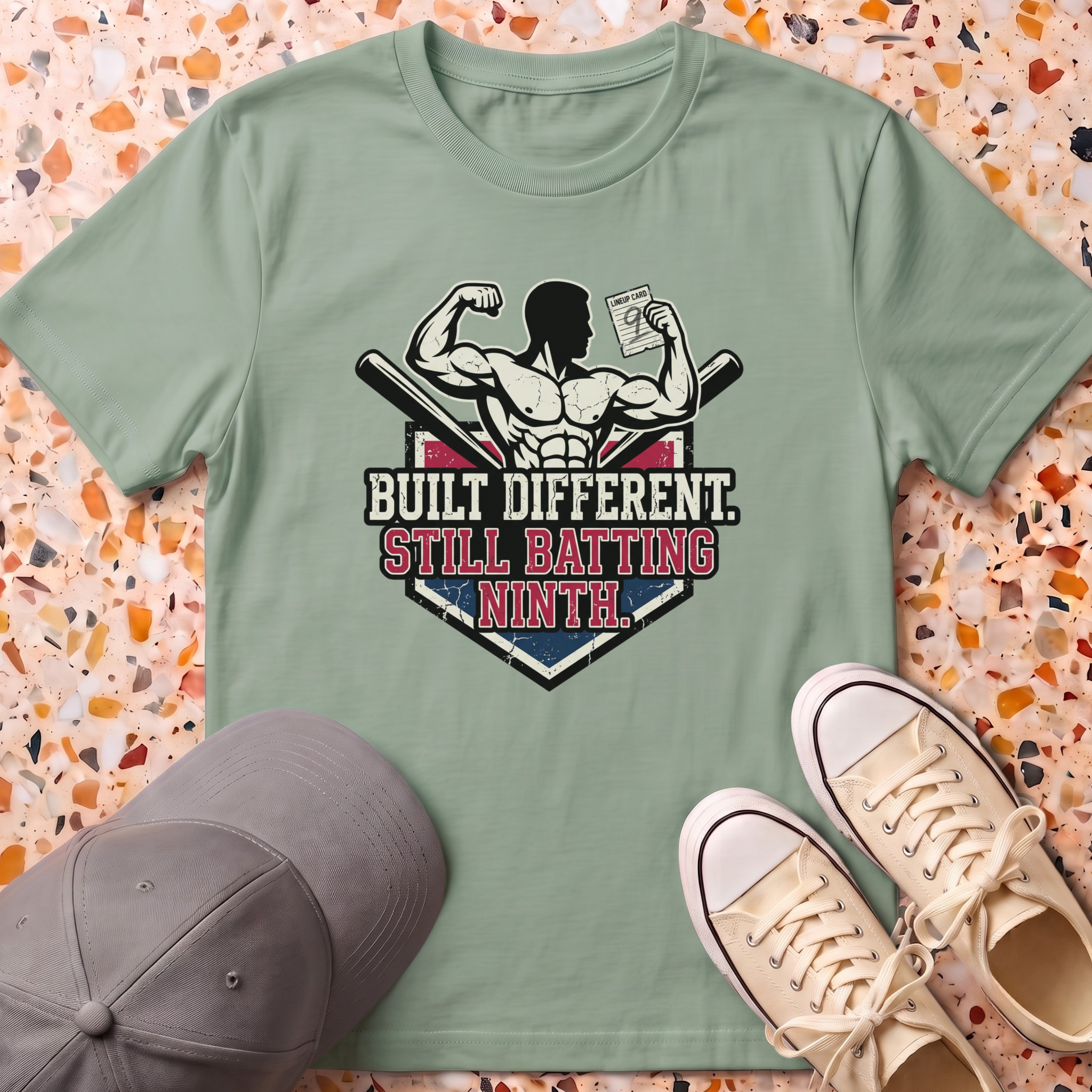 Built Different Still Batting 9th T-Shirt