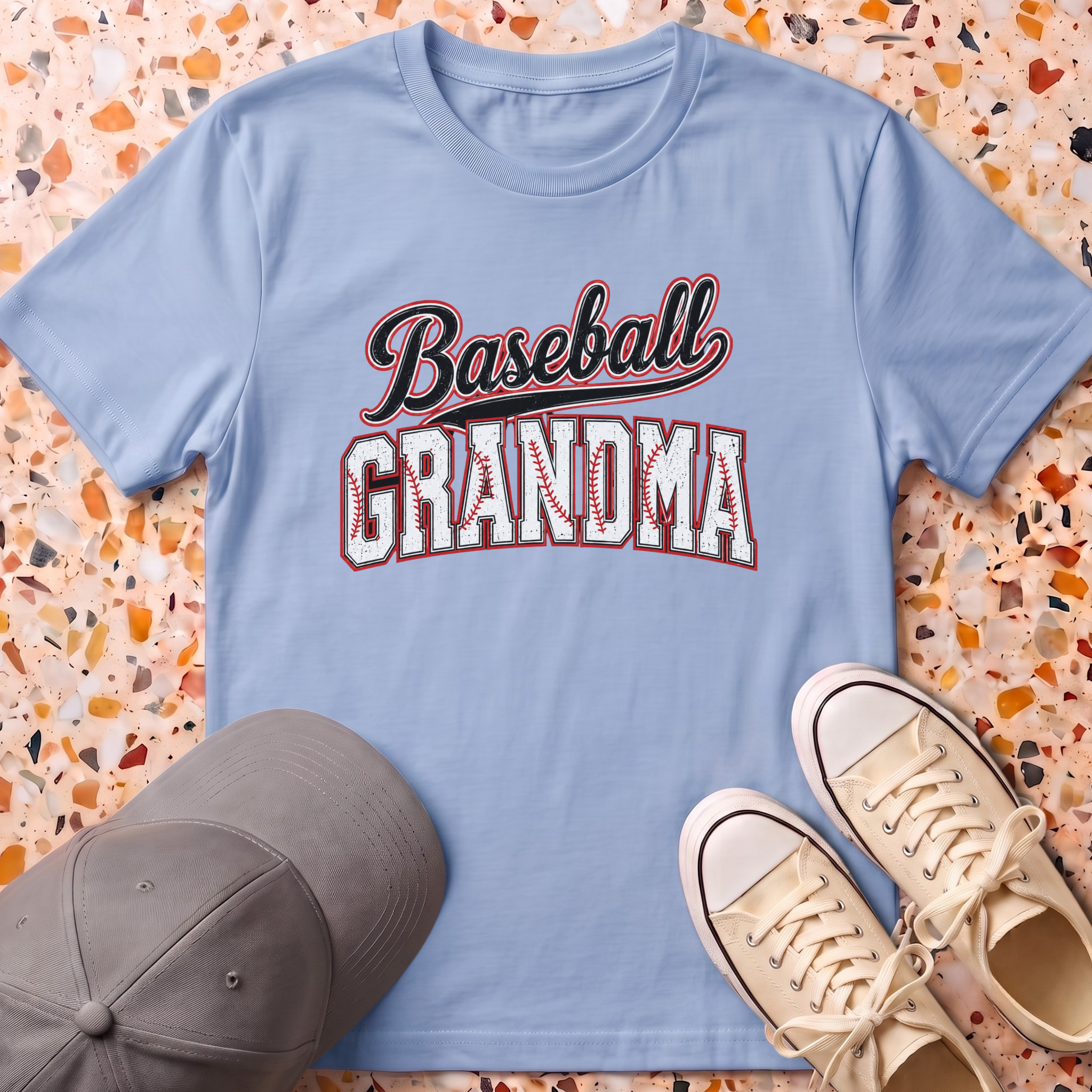 Baseball Grandma T-Shirt