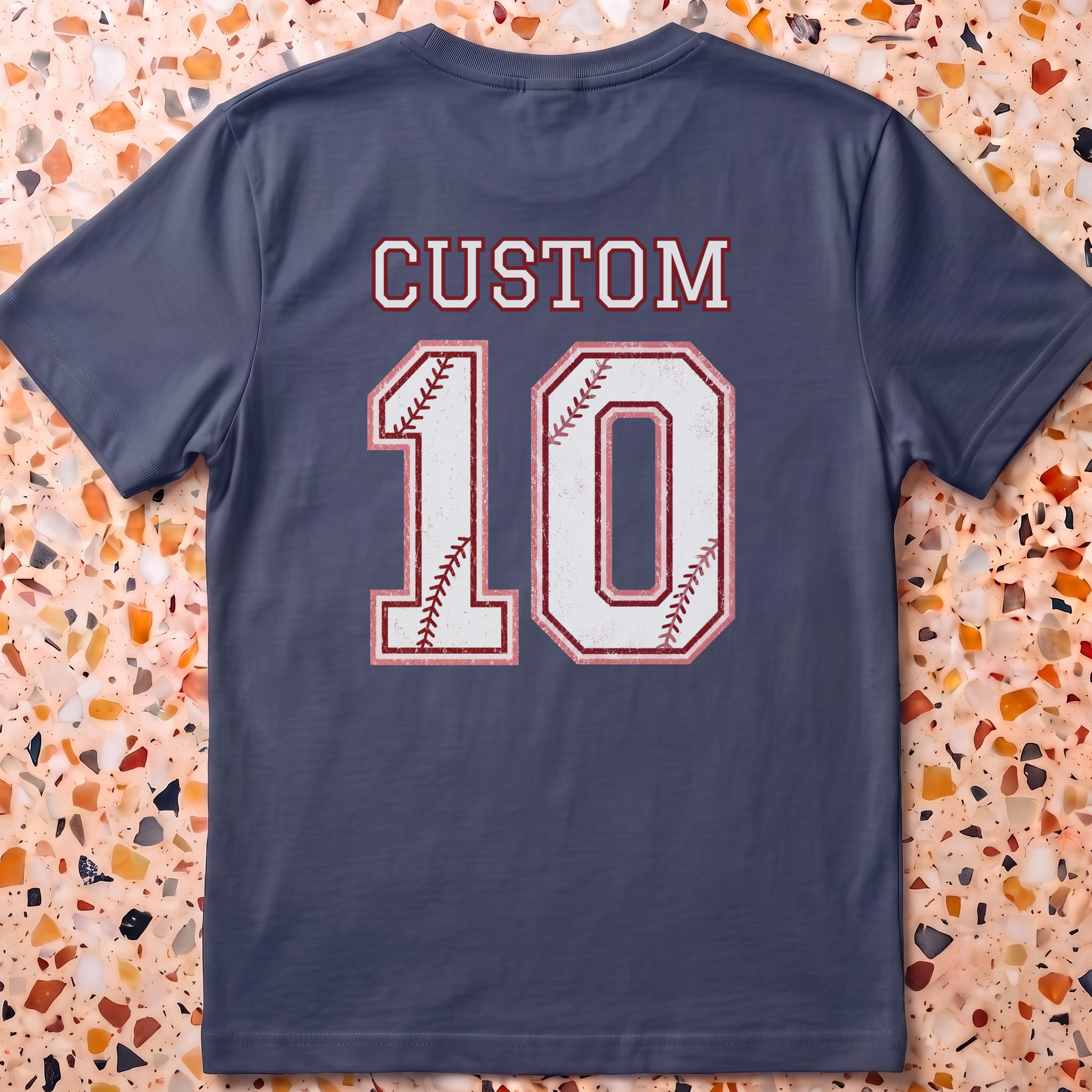 Custom(back)  MAMA T-Shirt