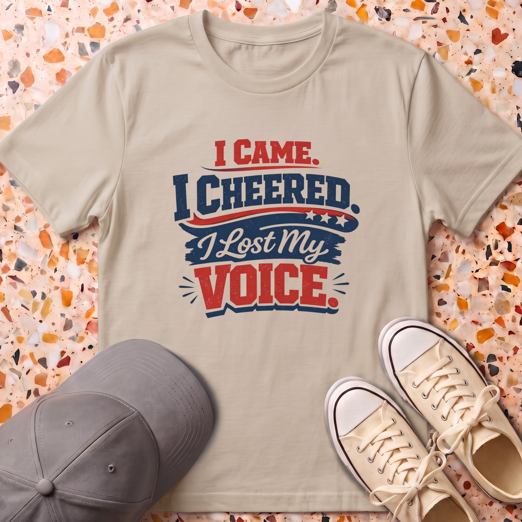 I Cheered I Lost My Voice T-Shirt