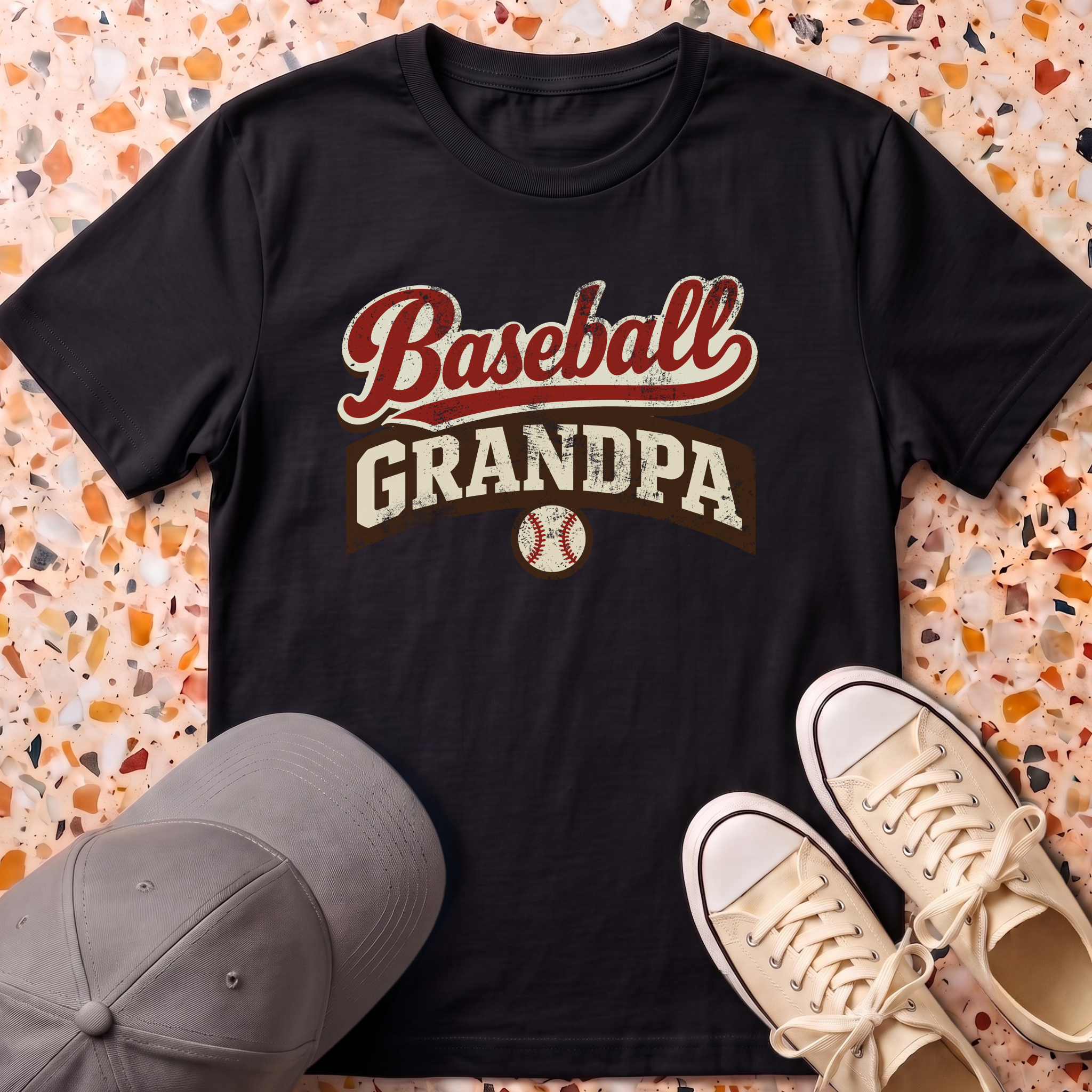 Baseball Grandpa T-Shirt