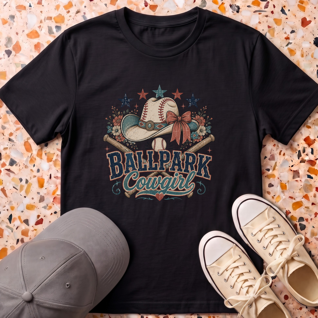 Ballpark Cowgirl T-Shirt