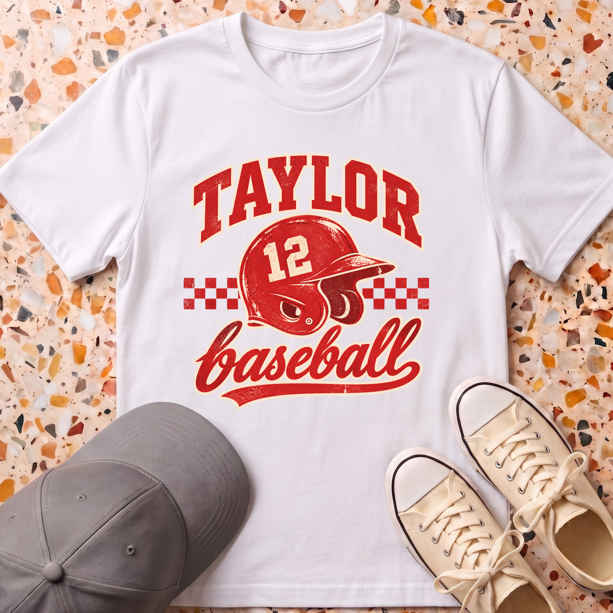 Custom Name & Number T-Shirt