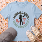 Mom's Third Base Coach T-Shirt