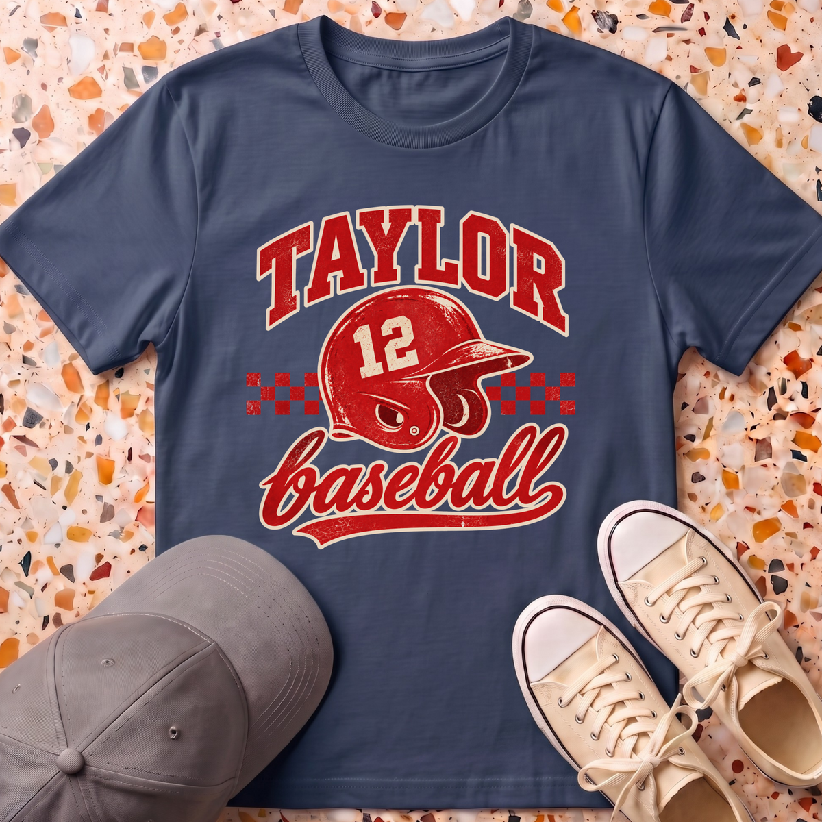 Custom Name & Number T-Shirt