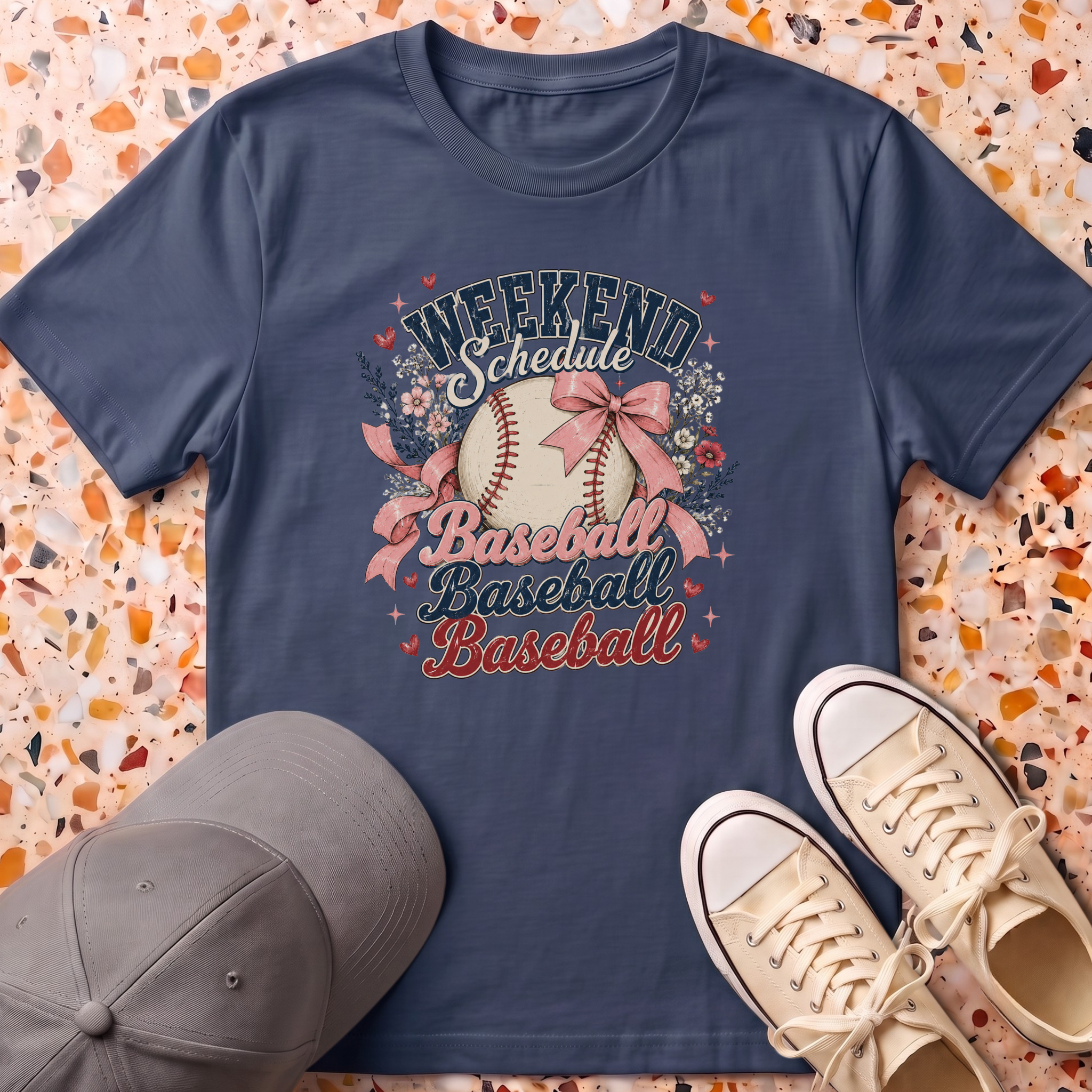 Weekend Schedule Baseball T-Shirt
