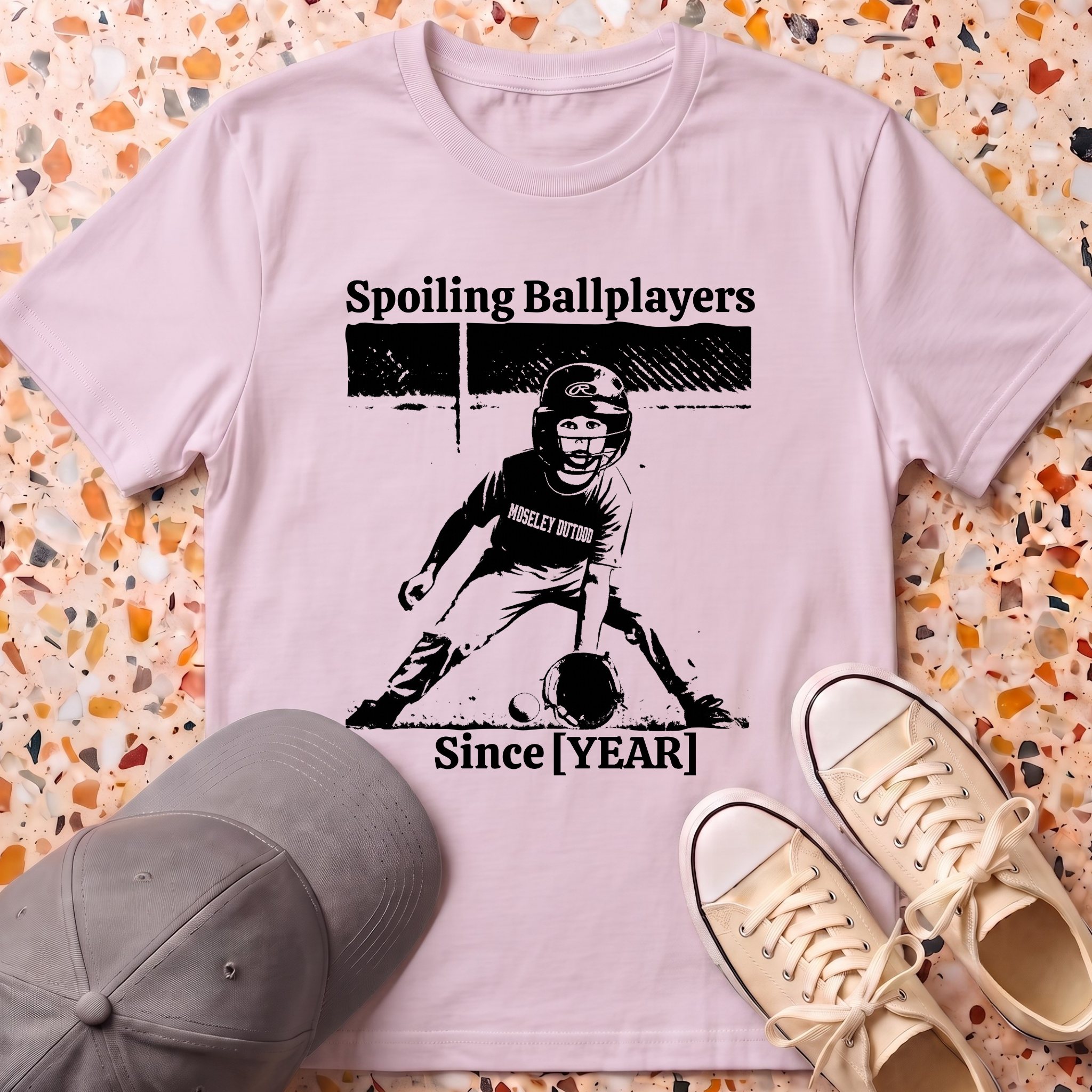 Custom Photo and Year T-Shirt