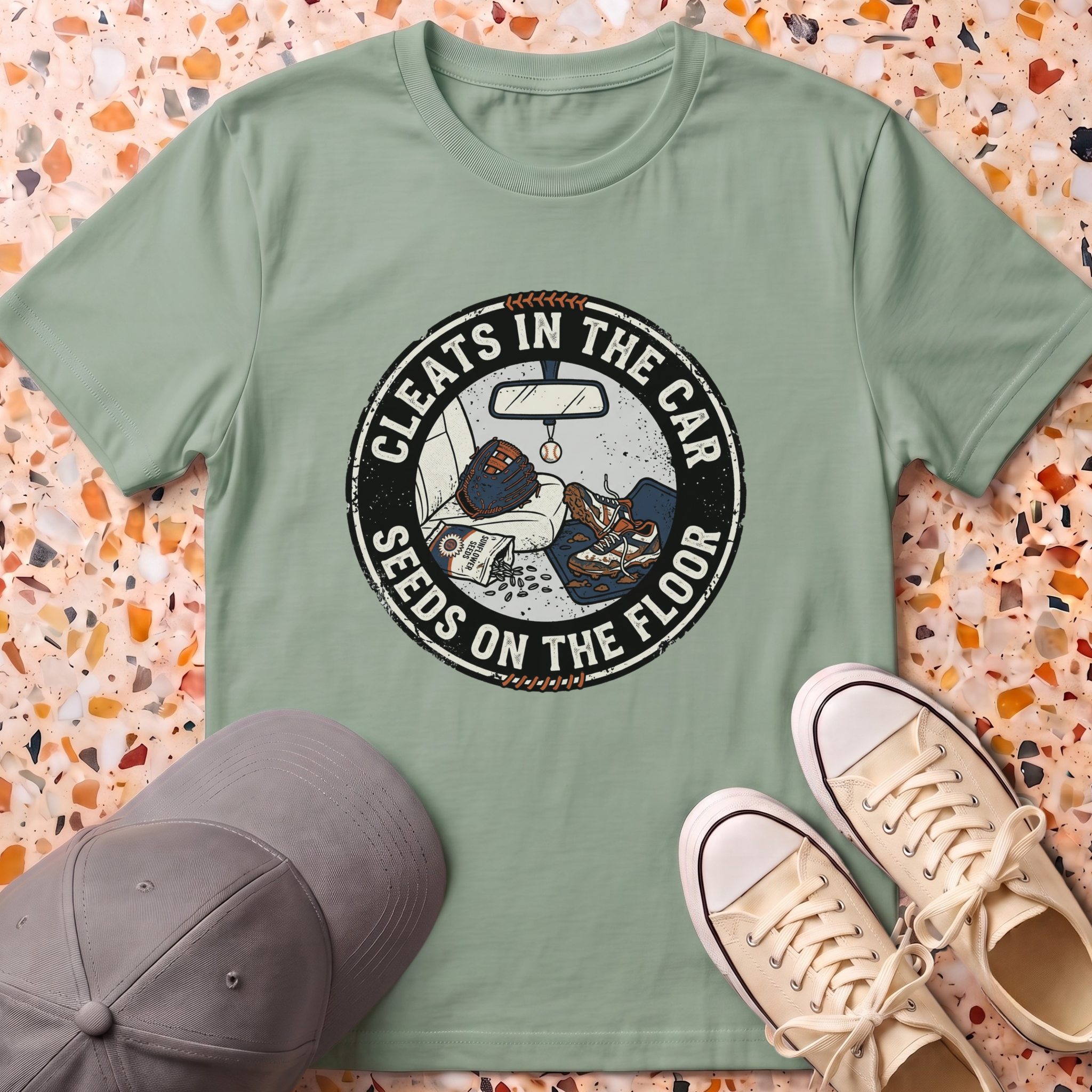 Cleats In The Car T-Shirt