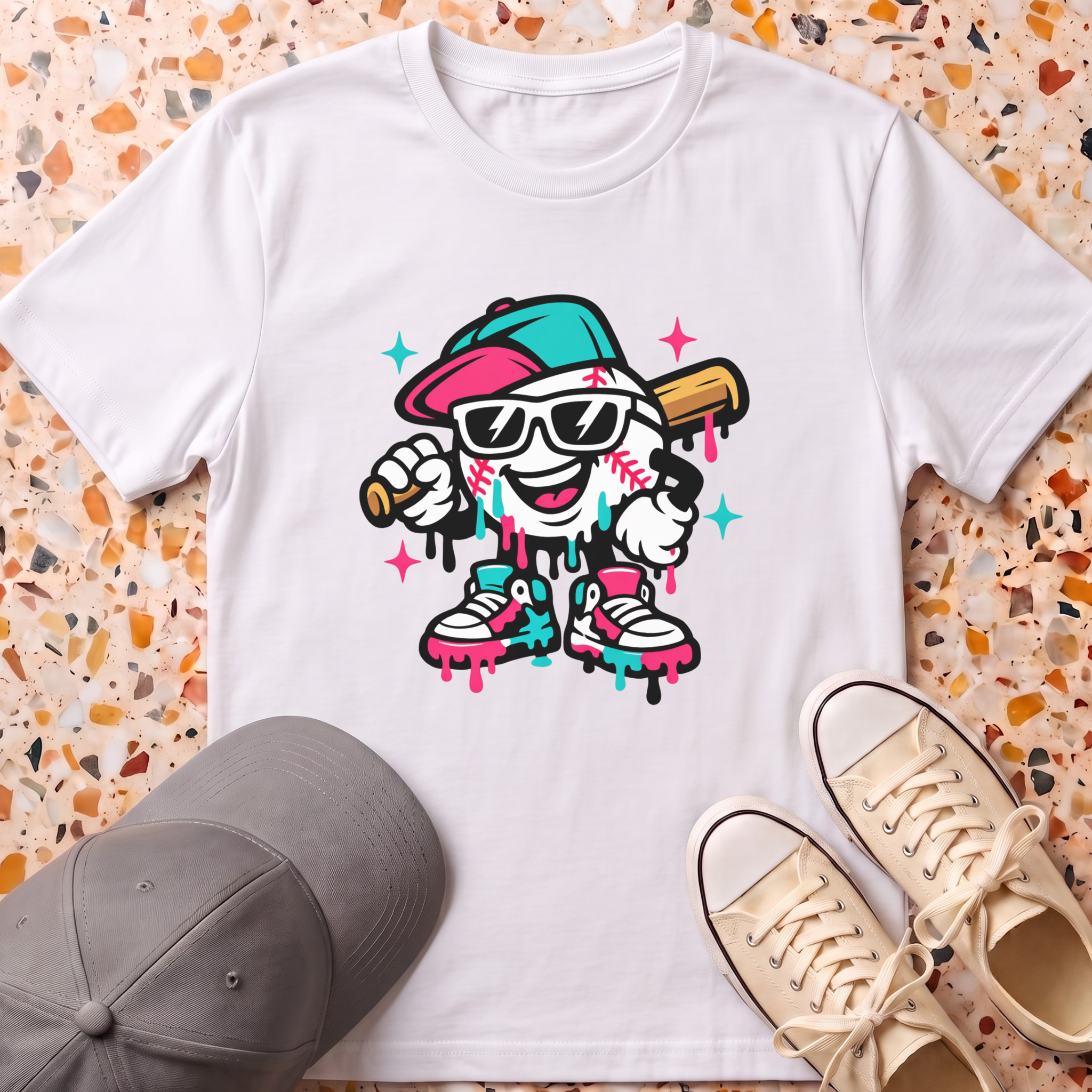 Drip Ice Cream T-Shirt