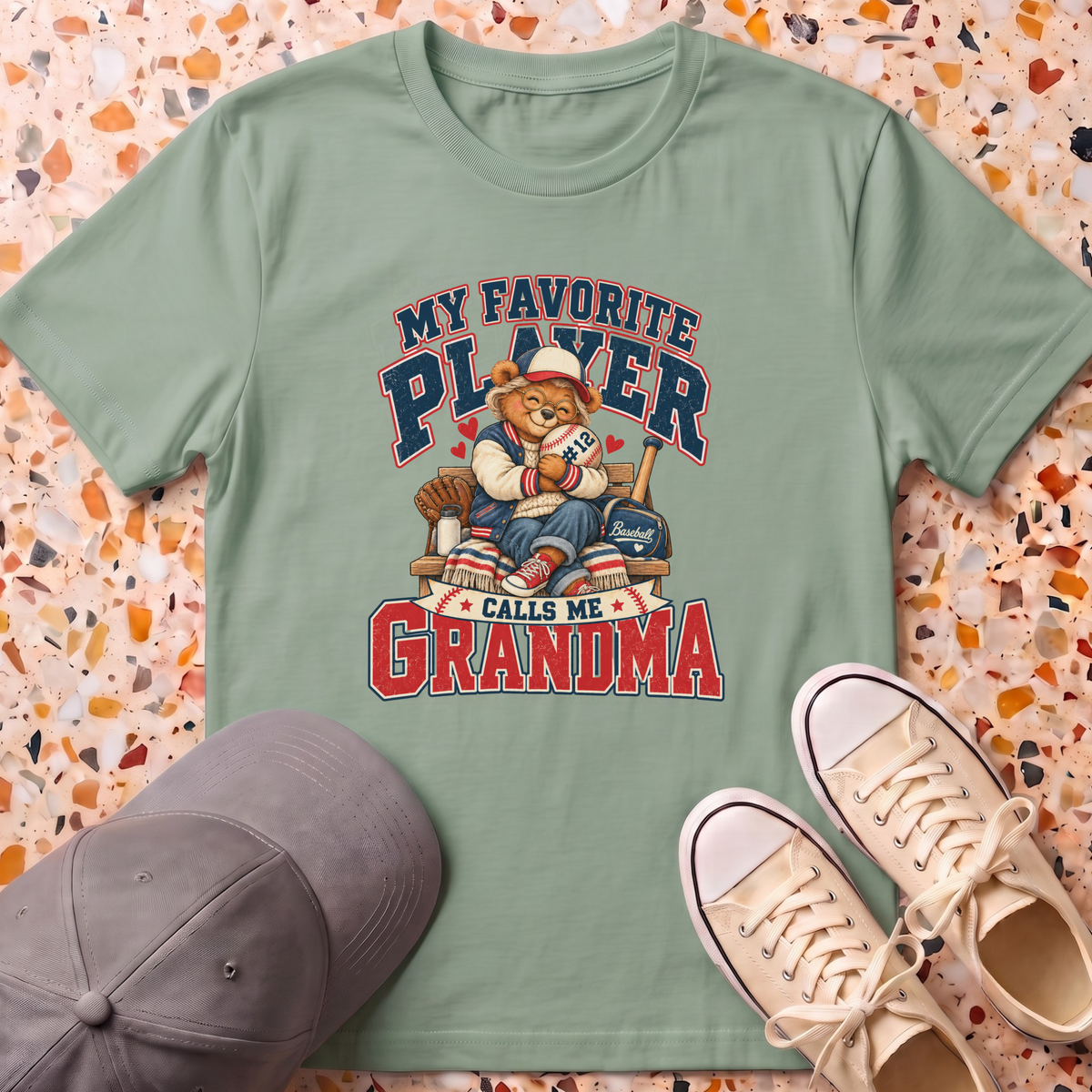 Custom Grandma Bear T-Shirt