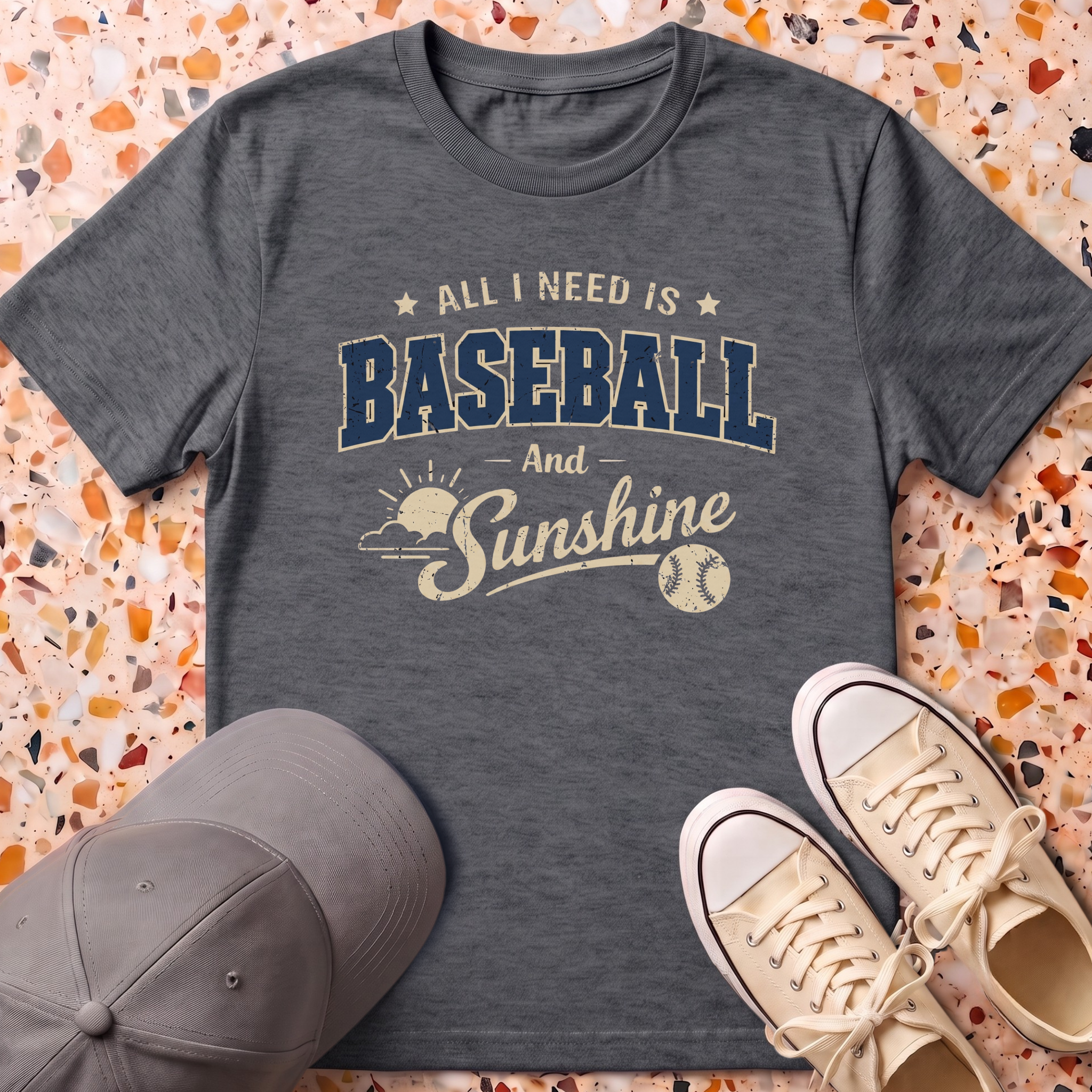 Baseball and Sunshine T-Shirt