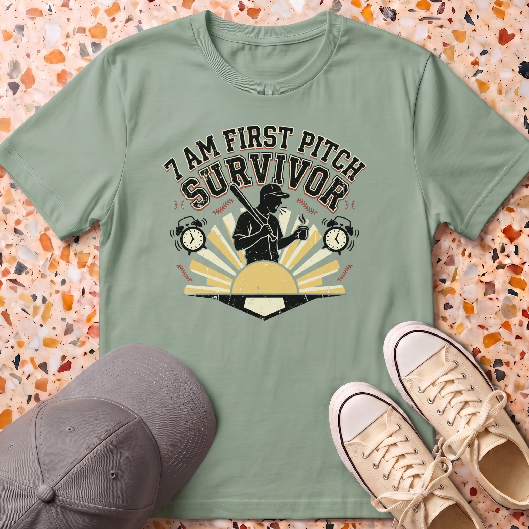7 AM First Pitch Survivor T-Shirt