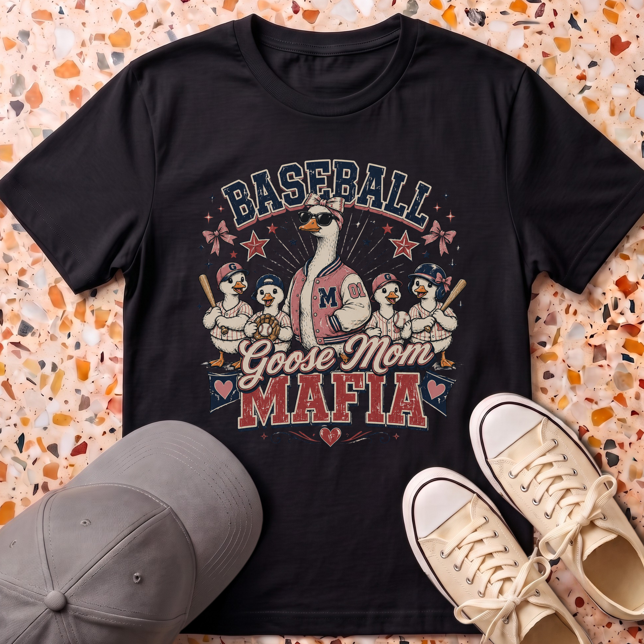 Goose Mom Mafia T-Shirt