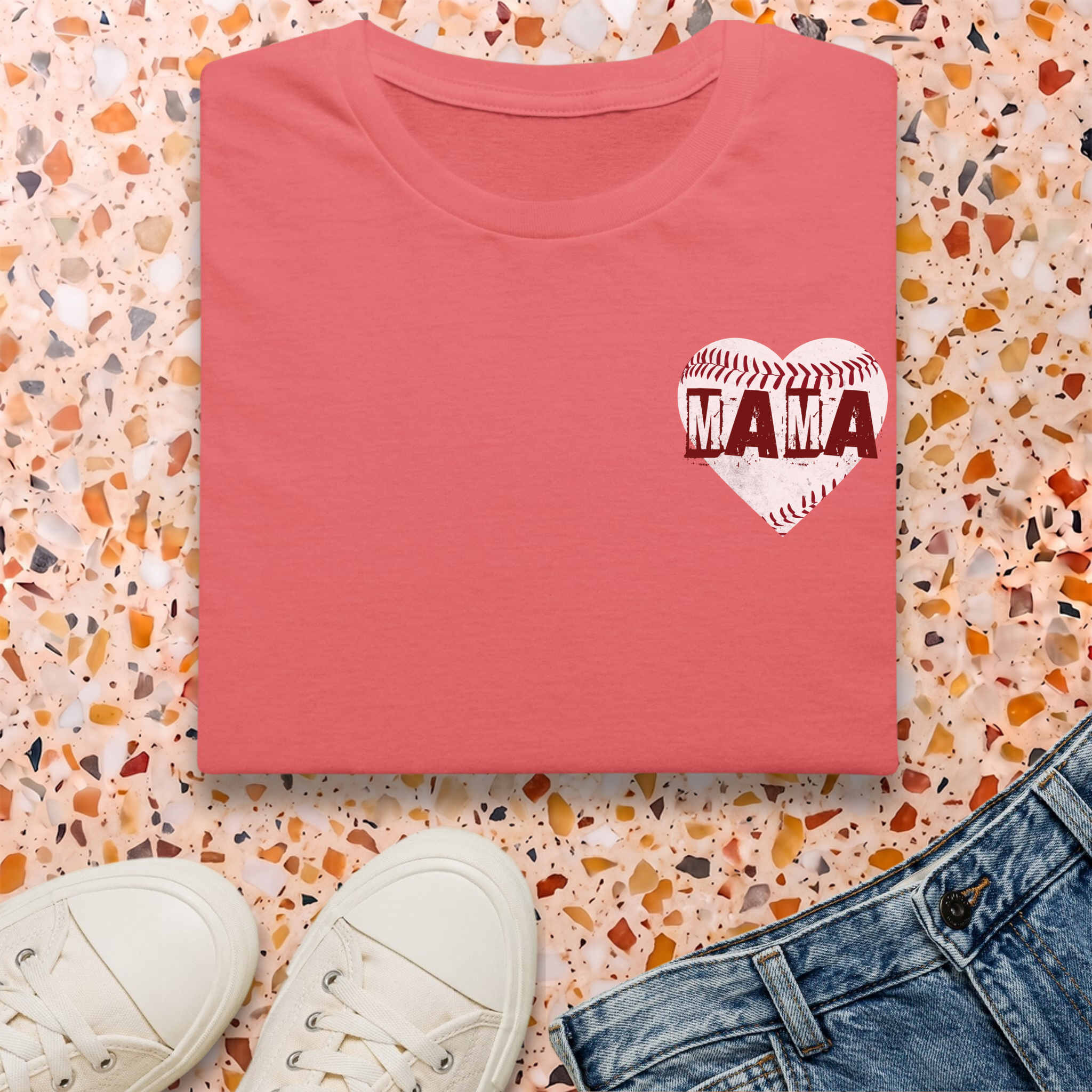 Custom(back)  MAMA T-Shirt