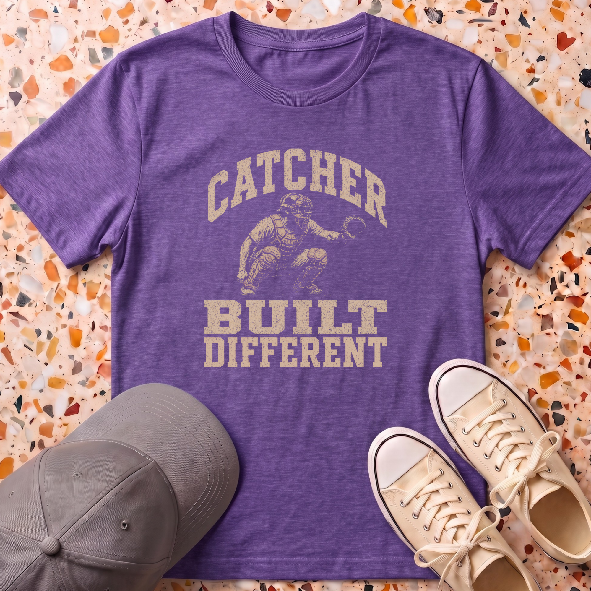 Catcher Built Different T-Shirt