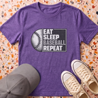 Eat Sleep Baseball Repeat T-Shirt
