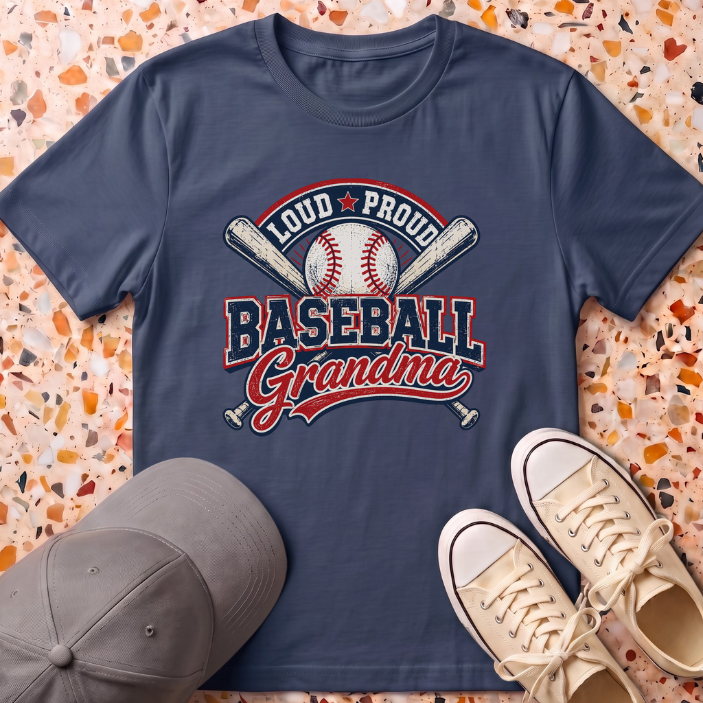 Baseball Grandma T-Shirt