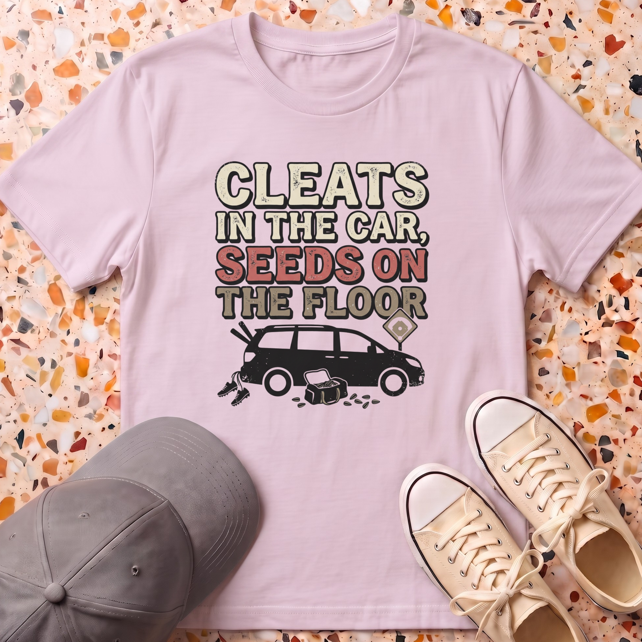 Cleats In The Car T-Shirt