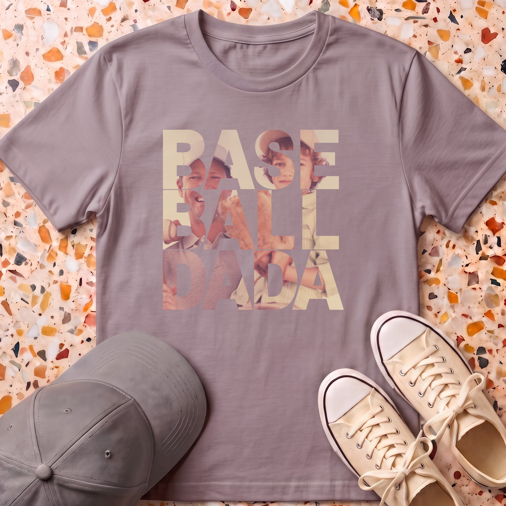 Custom Photo DADA Retro T-Shirt