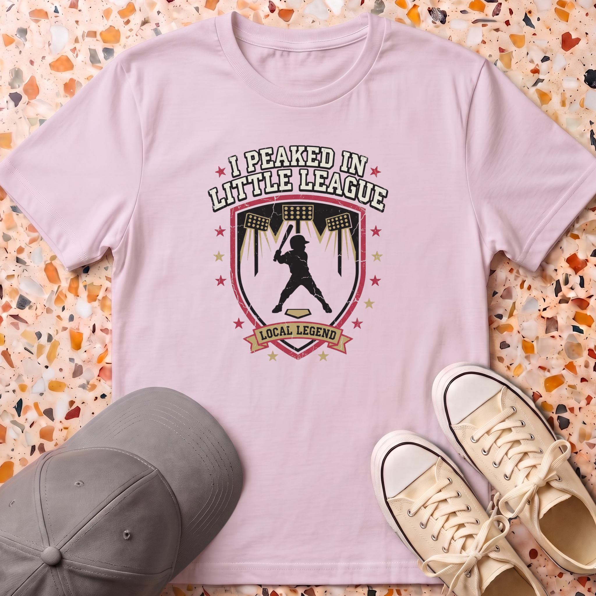 I Peaked In Little League T-Shirt