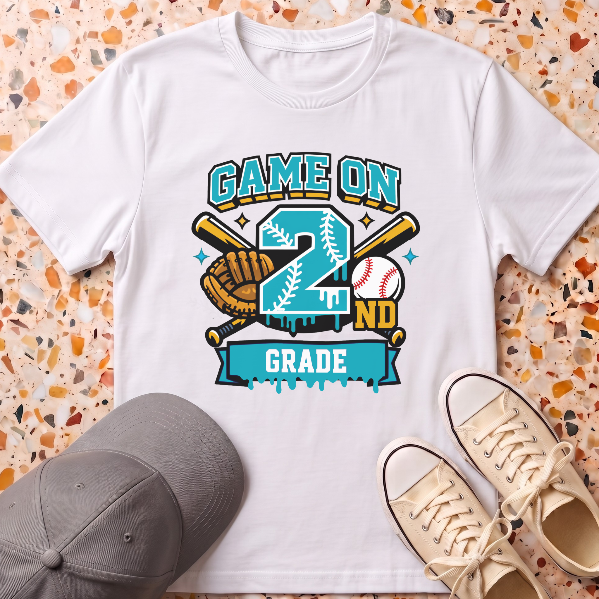 Game On 2nd Grade T-Shirt