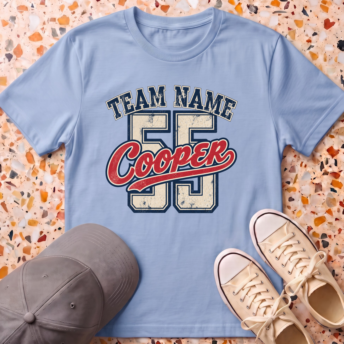 Custom Baseball Jersey T-Shirt