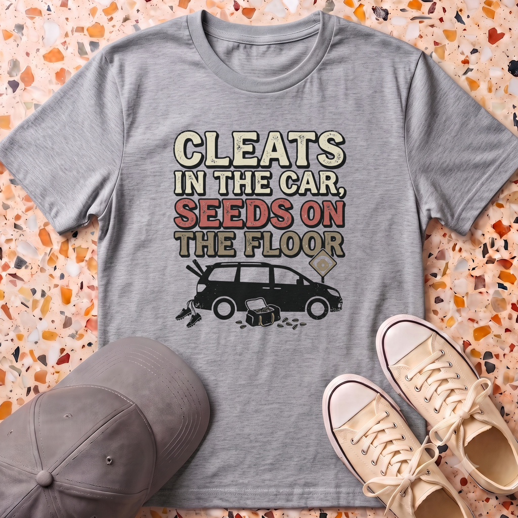 Cleats In The Car T-Shirt