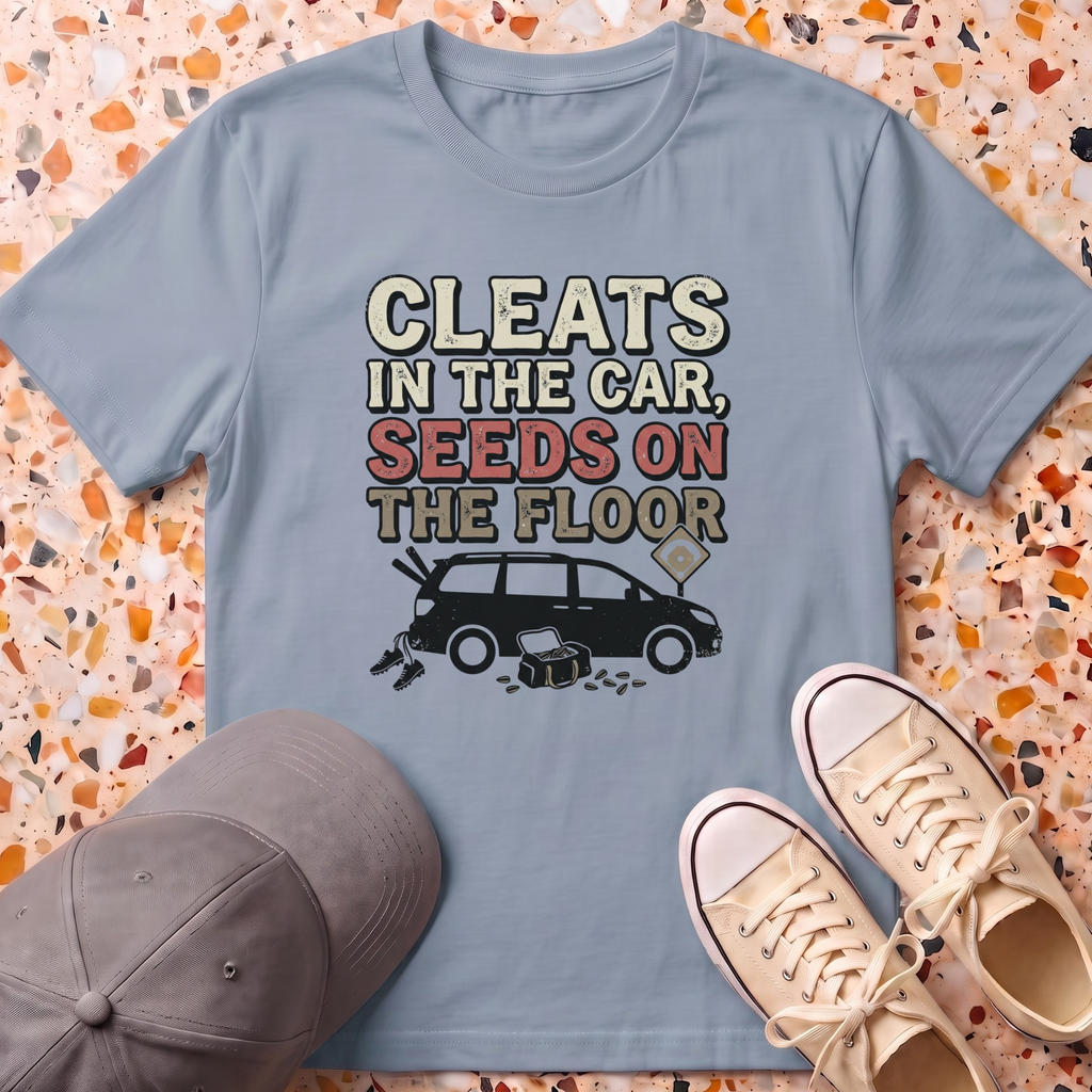 Cleats In The Car T-Shirt