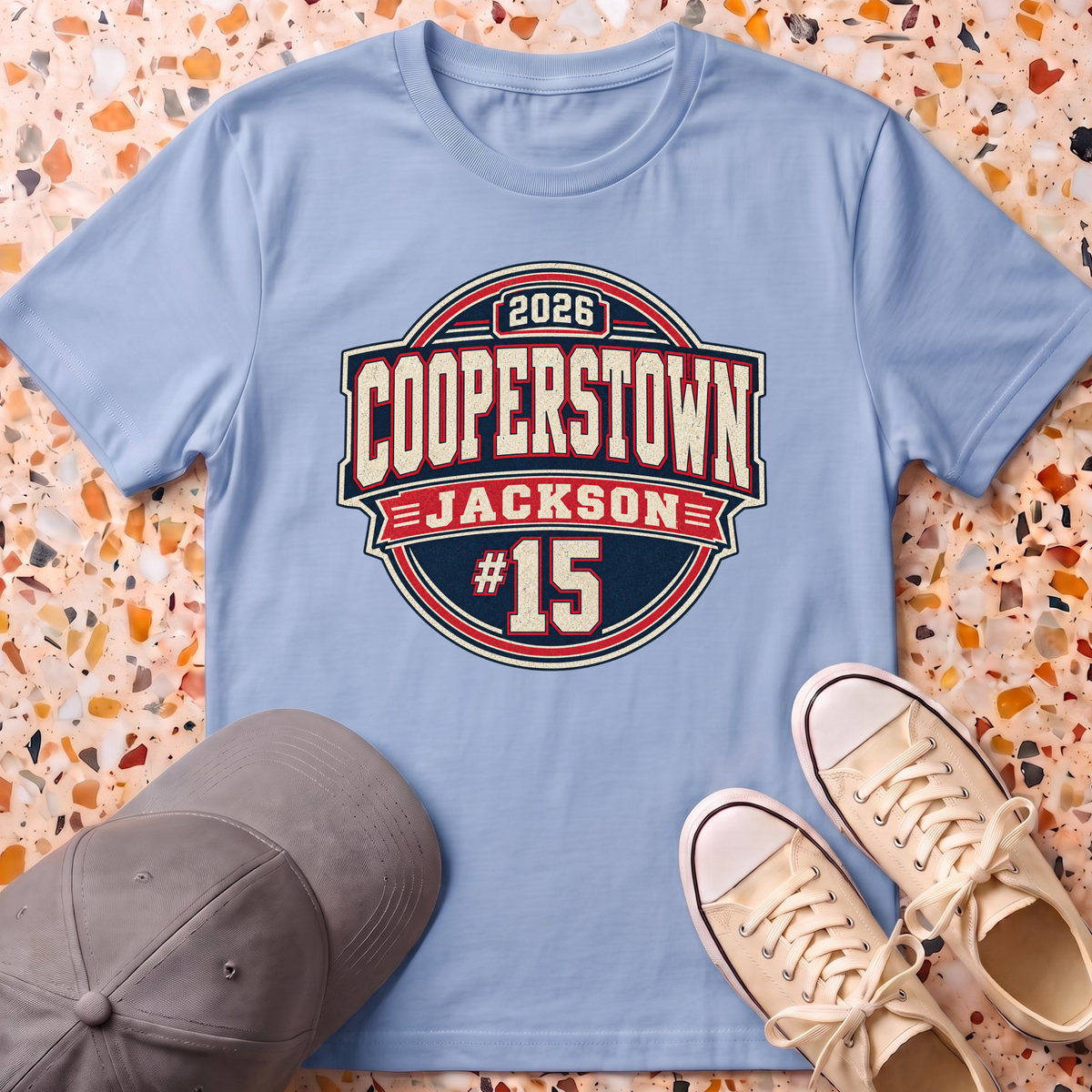 Custom Vintage Jersey T-Shirt