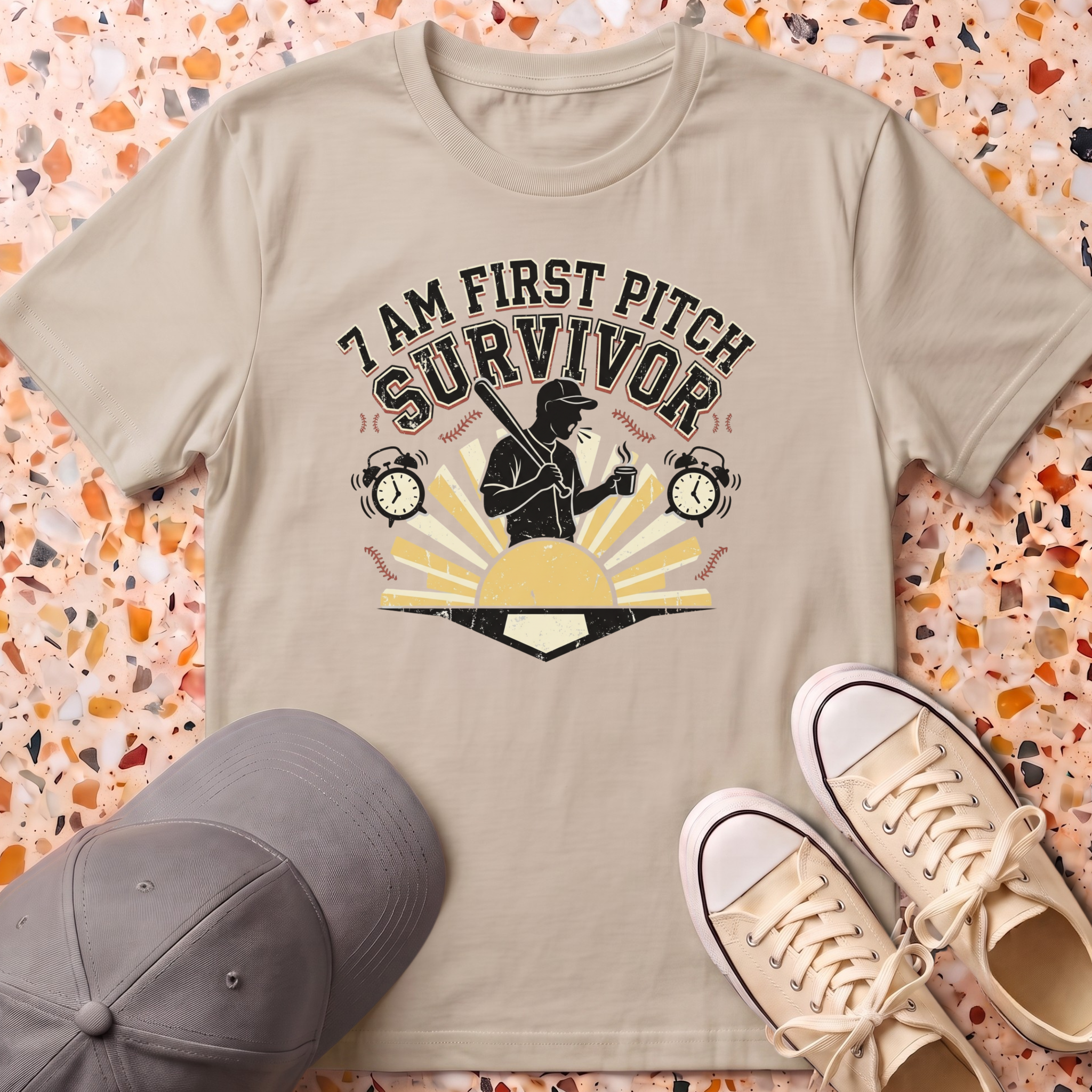 7 AM First Pitch Survivor T-Shirt