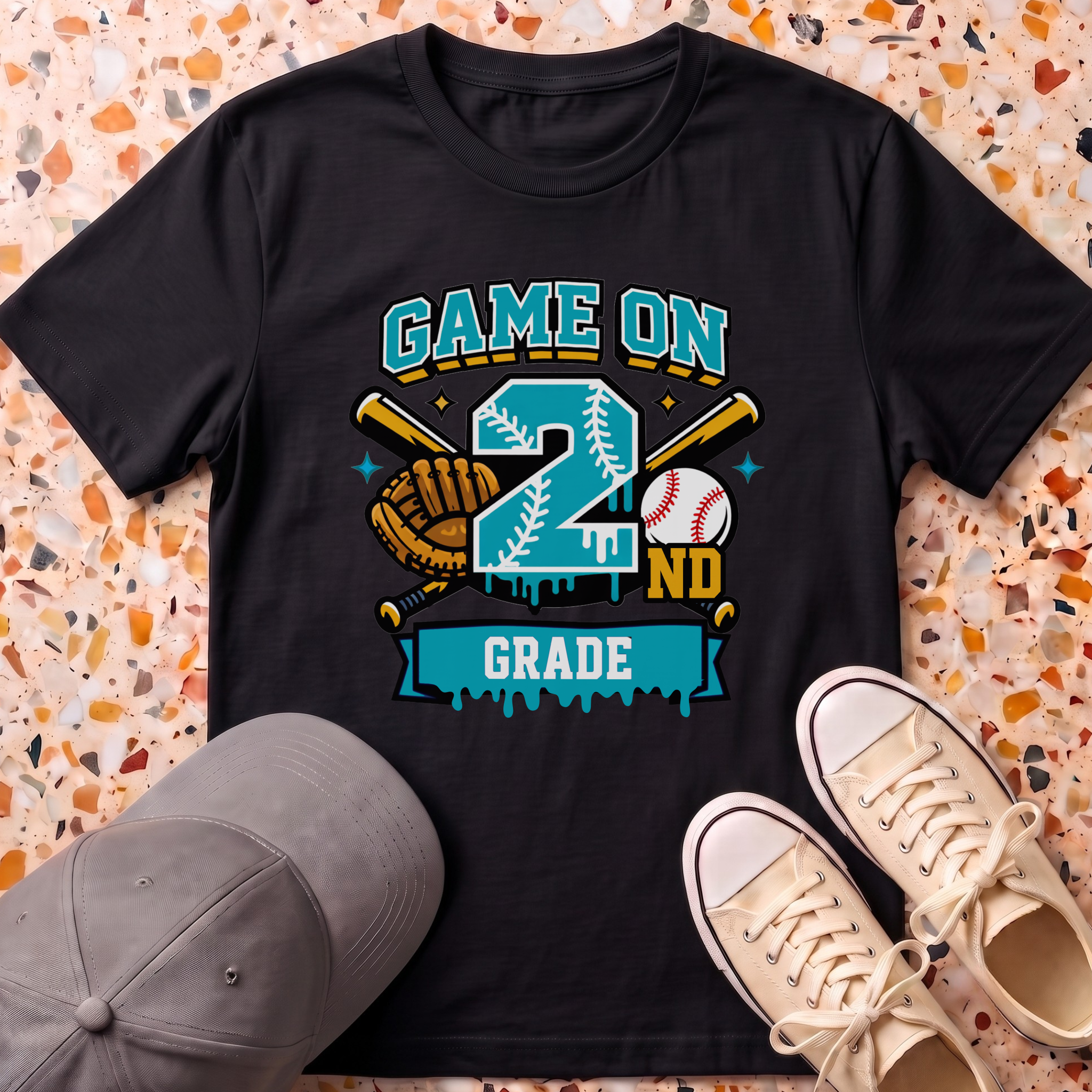 Game On 2nd Grade T-Shirt