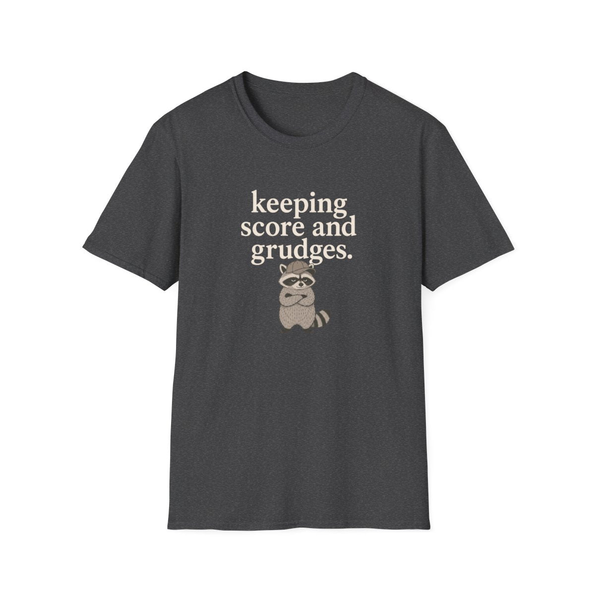 Racoon keeping score and grudges T-Shirt