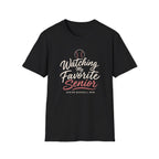 Watching my Favorite Senior SENIOR BASEBALL MOM T-Shirt
