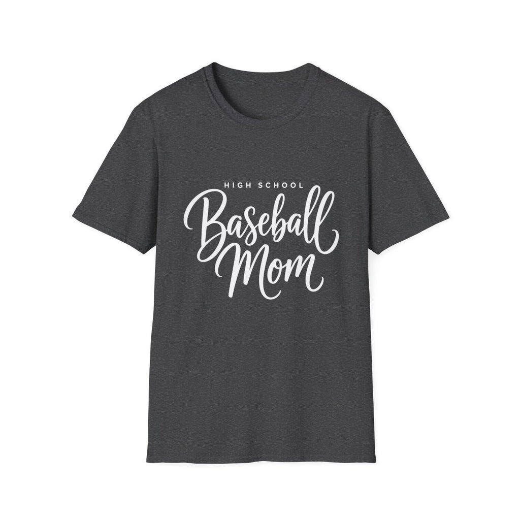 HIGH SCHOOL Baseball mom T-Shirt