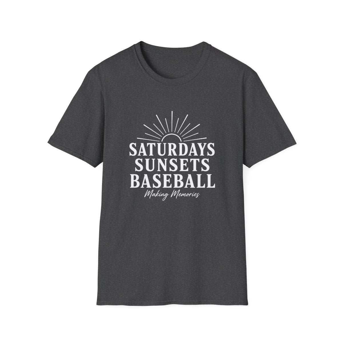 SATURDAYS SUNSETS BASEBALL T-Shirt
