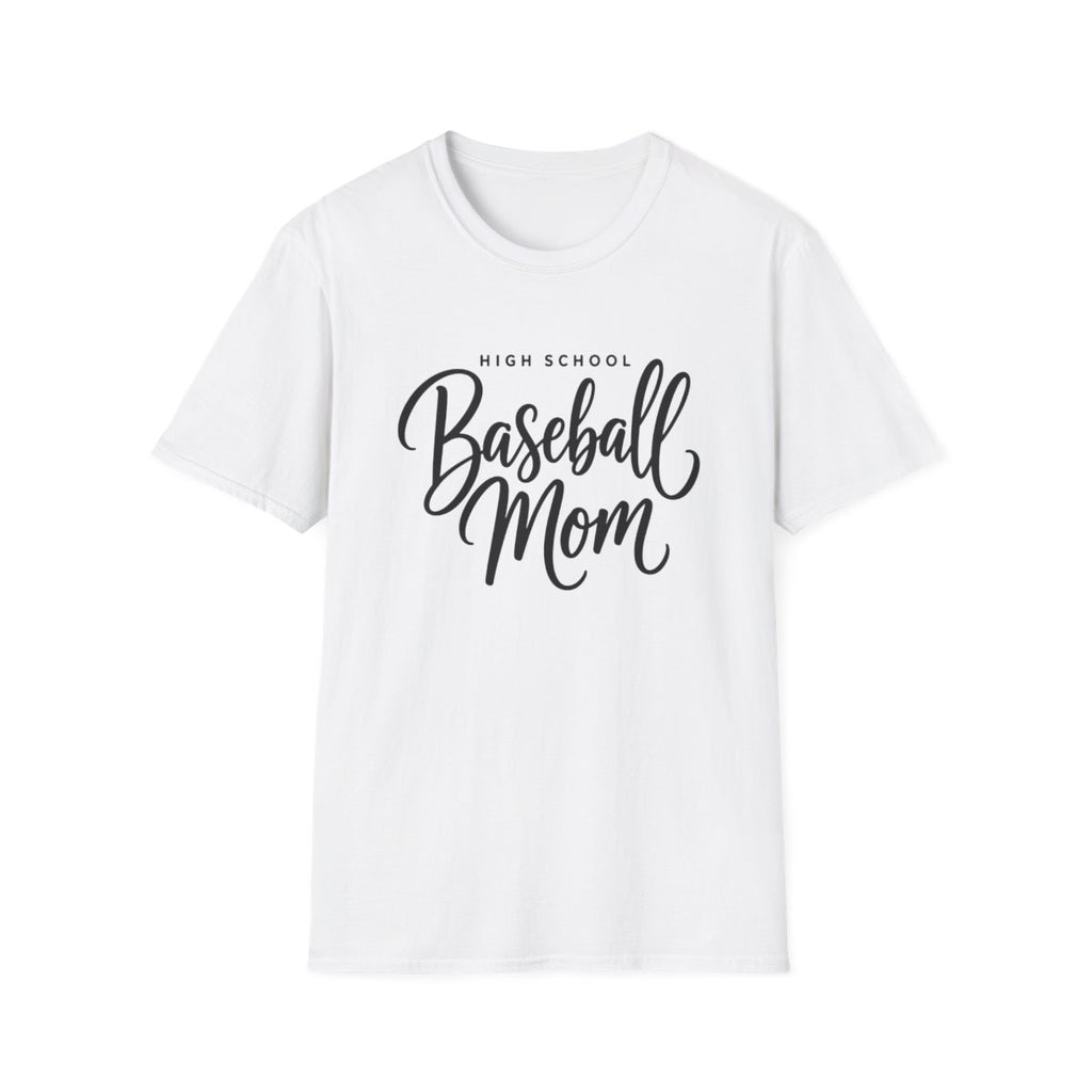 HIGH SCHOOL Baseball mom T-Shirt