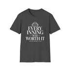 Every inning was worth it senior baseball mom T-Shirt