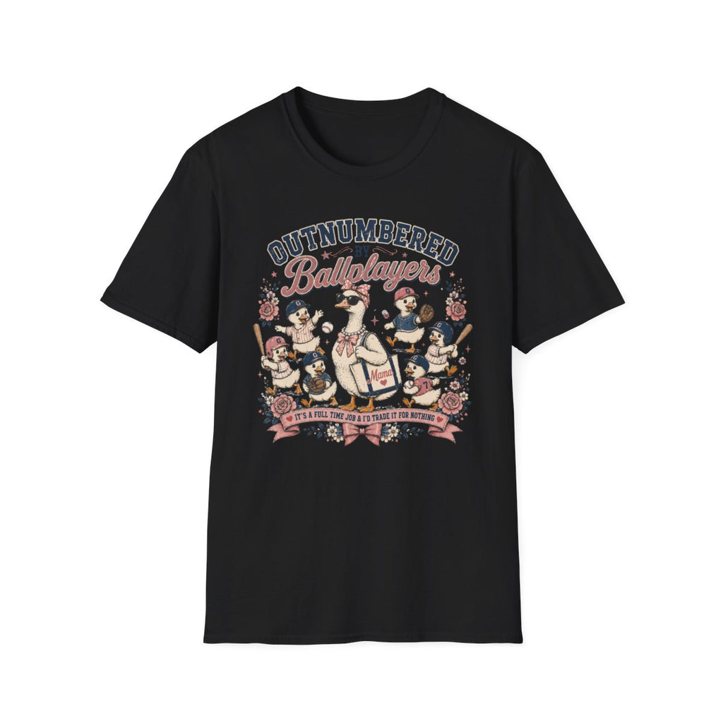 OUTNUMBERED BY Ballplayers T-Shirt